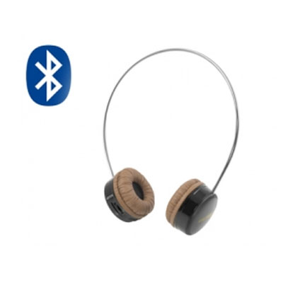 Ngs Auricular Bluetooth Vintage Artica Negro